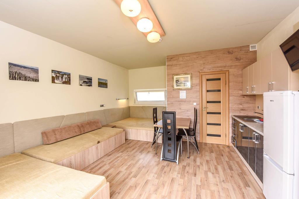 Apartamentai Trys Pusys Šventoji Exteriér fotografie